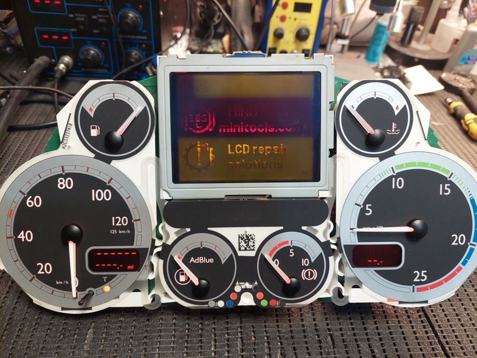 Display lcd novo para quadrantes painel instrumentos DAF