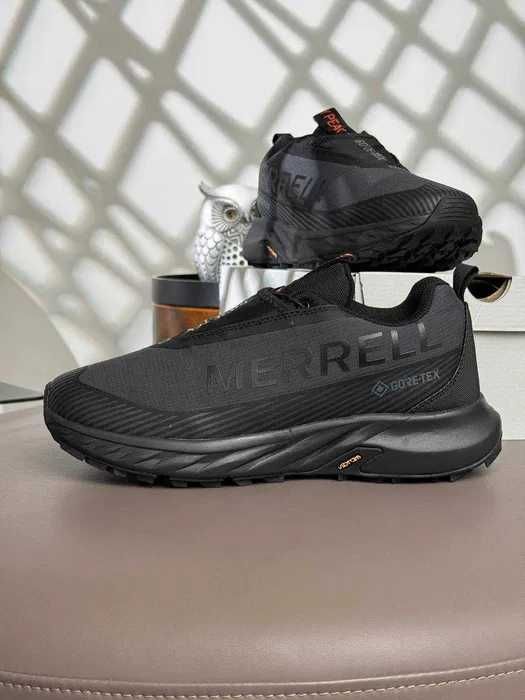 АКЦІЯ! Merrell Agility Peak 5 GTX Dark Grey Black 41 42 43 44 45 меррел Кросівки чоловічі термо