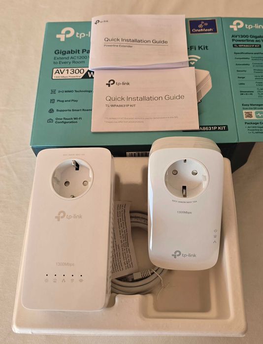 Kit Powerline Tp-Link AV1300 Mbps TL-WPA8631P KIT