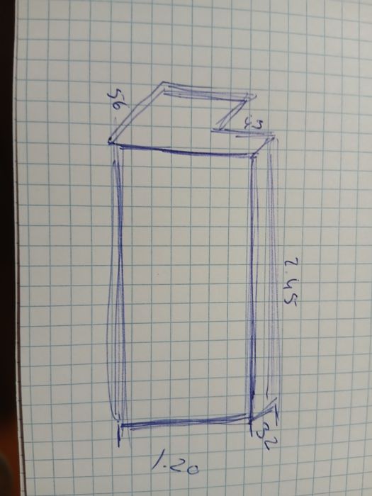 Balcão de loja cinzento