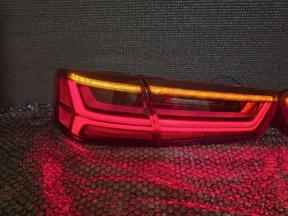 Audi A6 C7 ФОНАРІ рестайл • Європа • динамічні повороти • LED матриця