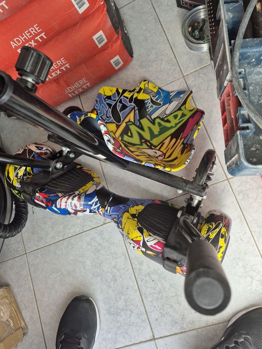 Hoverboard com kart