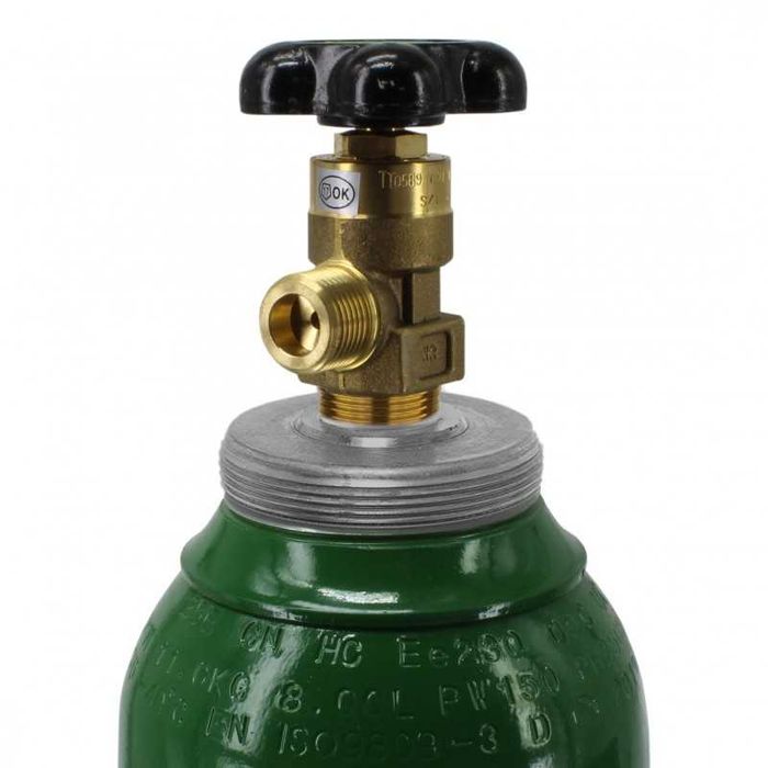 10L Garrafa Gás Argon 4.8 10Litros 200bar