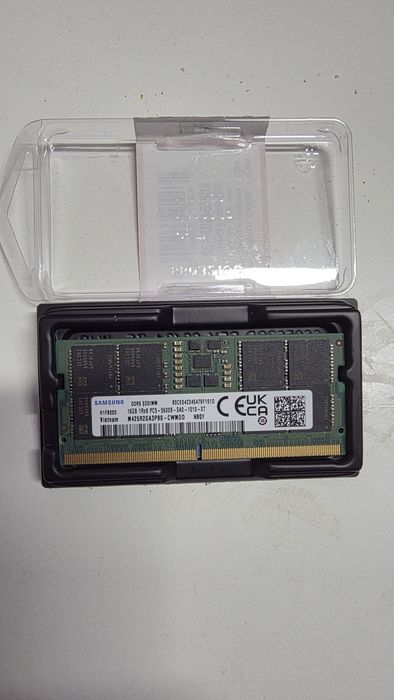 Memória Samsung para laptop DDR 5  2X16gb (32gb) 5600Mhz