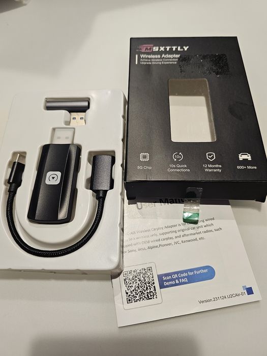 Бездротовий Wi-fi CarPlay адаптер