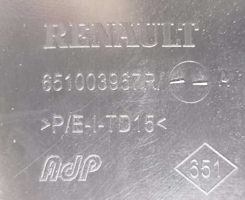 capot + travessa frontal superior renault twingo III