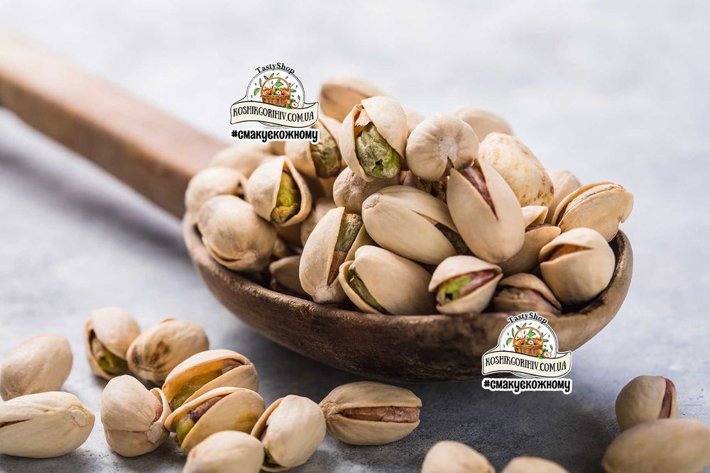 Фісташки Каліфорнія 75грн 100г Фісташки США Алесто 500г 400грн