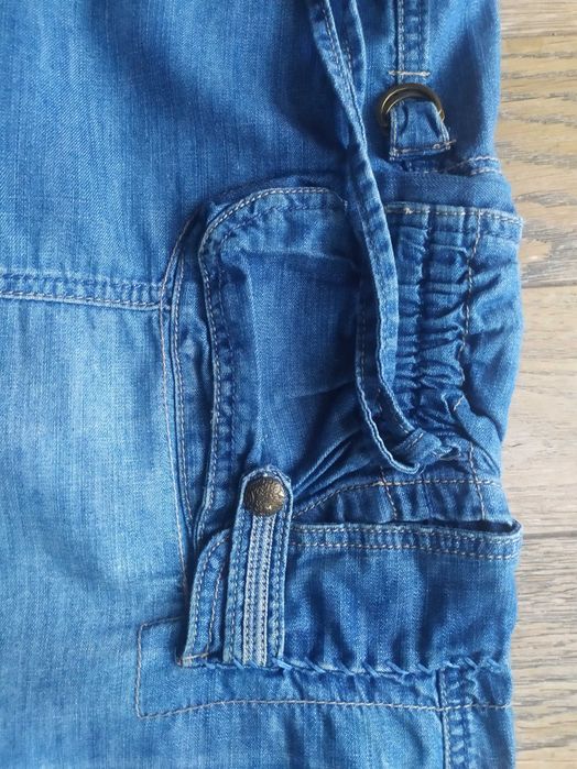 Świetne krótkie spodenki jeansowe dżinsowe M 40