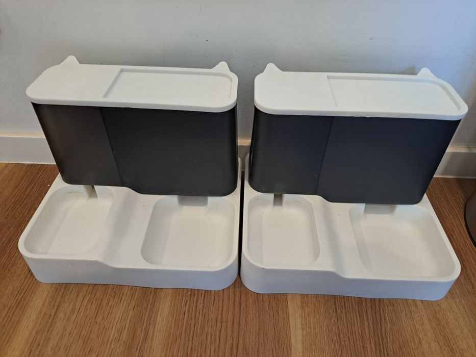 Comedor e bebedor de gravidade para gatos