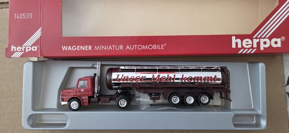 Herpa Scania Hauber cysterna 1:87