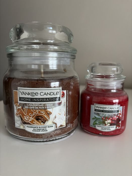 Dwie nowe świece w szkle Yankee Candle