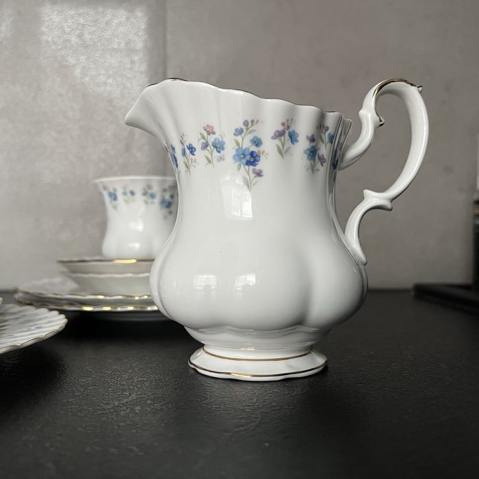 порцеляна Royal Albert - кавове тріо, кавова двійка/пара, молочник ns