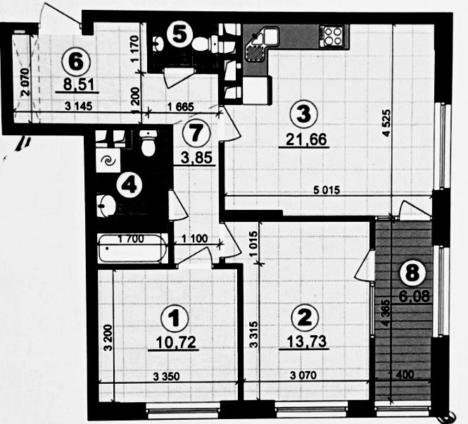 Оренда 2-х кімн.,ЖК "Варшавський квартал", Європейського союзу 49