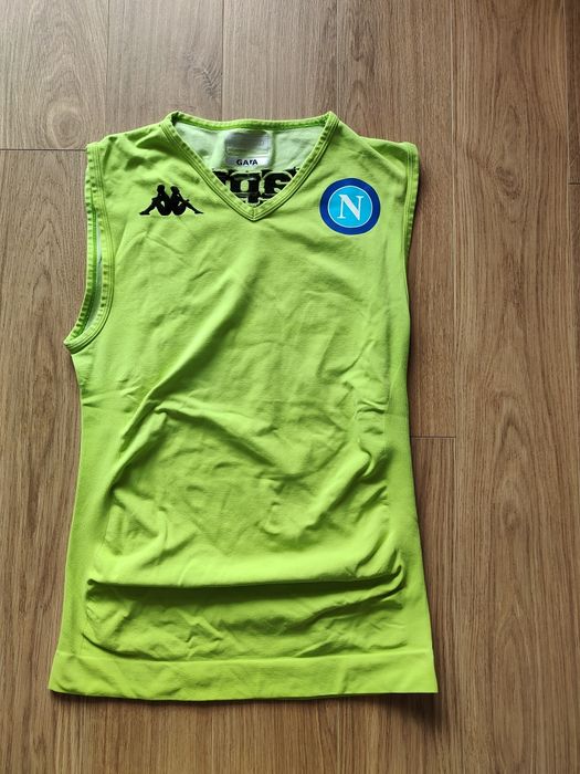 Colete camisola futebol adulto original Kappa Napoli XL homem Nápoles