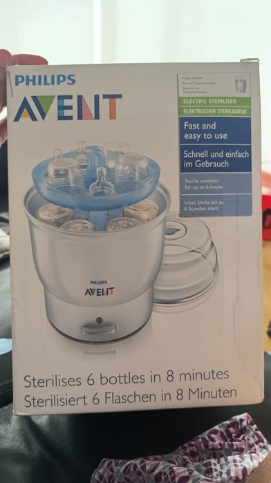Esterilizador de biberões Philips Avent