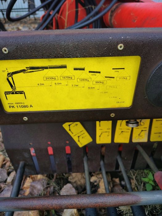 Кран маніпулятор PALFINGER PK 11080