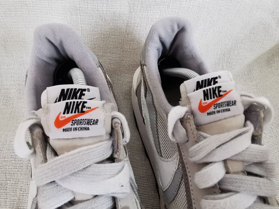 NIKE SACAI LD WAFFLE Summit White Grey  43