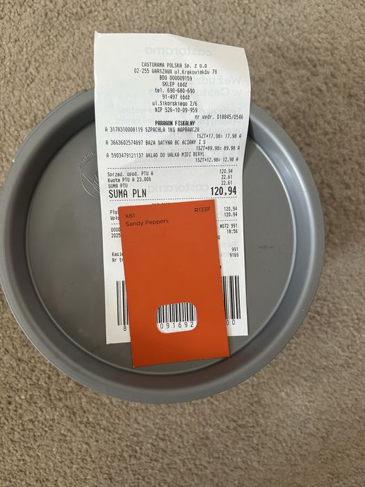 Farba do scian i sufitow Good Home Satyna Sandy Peppers Ruda 2,5 l