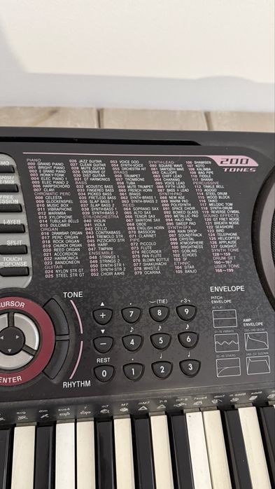Teclado Casio CTK-631 em perfeito estado