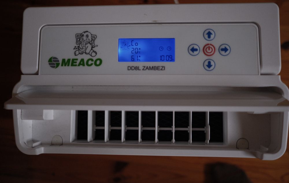 Meaco DD8L Zambezi 8L – Osuszacz Powietrza, Pełny Komplet, Stan Idealny