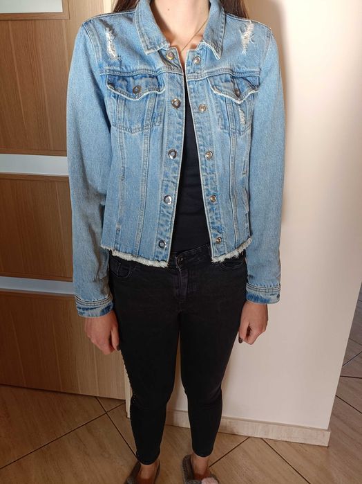 Kurtka jeansowa krótka Top Secret