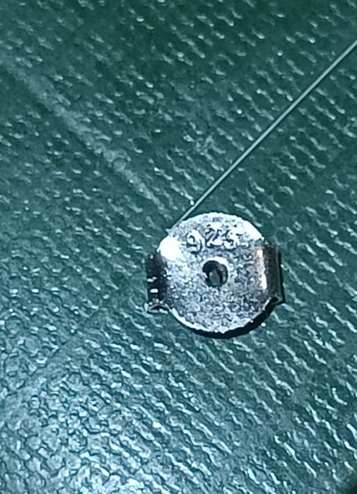 Brincos de argola em prata de lei