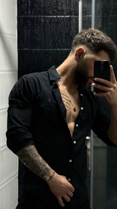 Camisa Preta Ralp Lauren