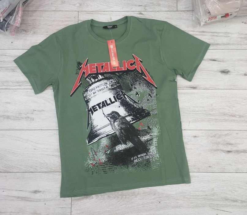 T-shirt z nadrukiem Metallica