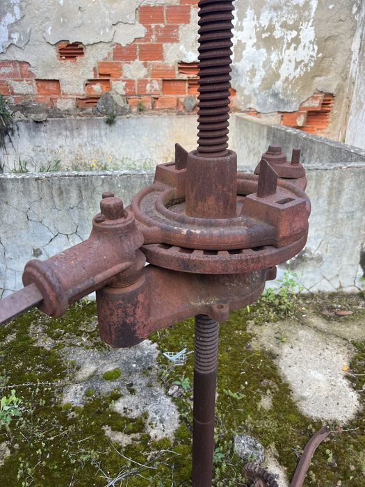 Equipamento antigo de adega