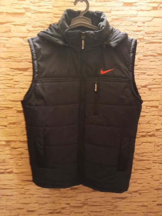 Мужской жилет "Nike",на сентипоне,тёмно-синий(50-52 размер)