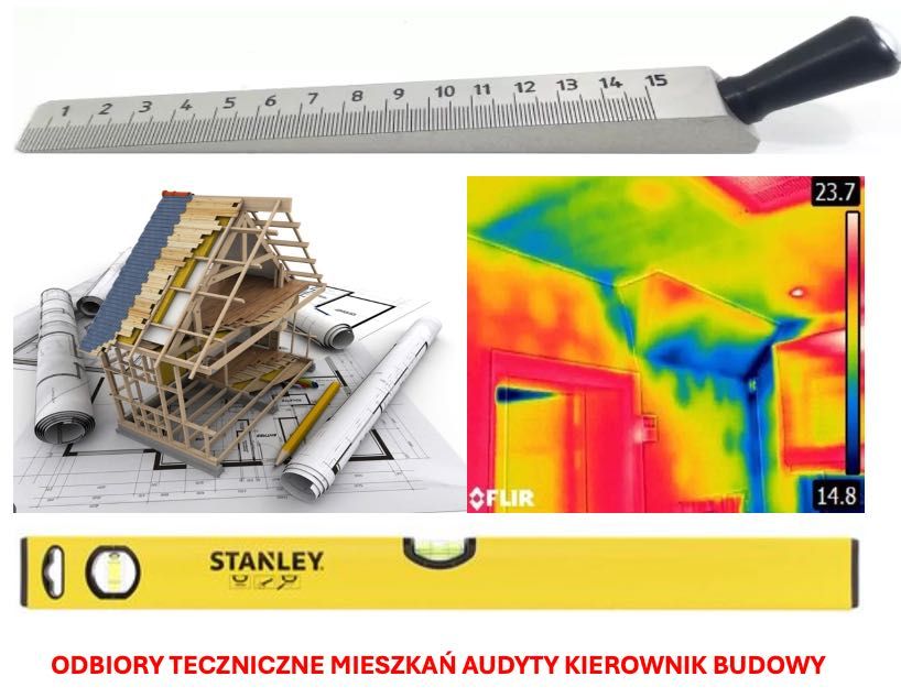 Odbiór mieszkania domu lokalu, Odbiory domów segment kierownik budowy