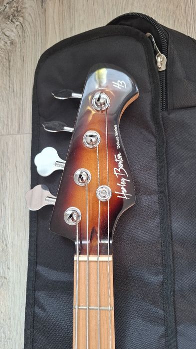 gitara basowa Harley Benton MB-4 SB Delux Series.