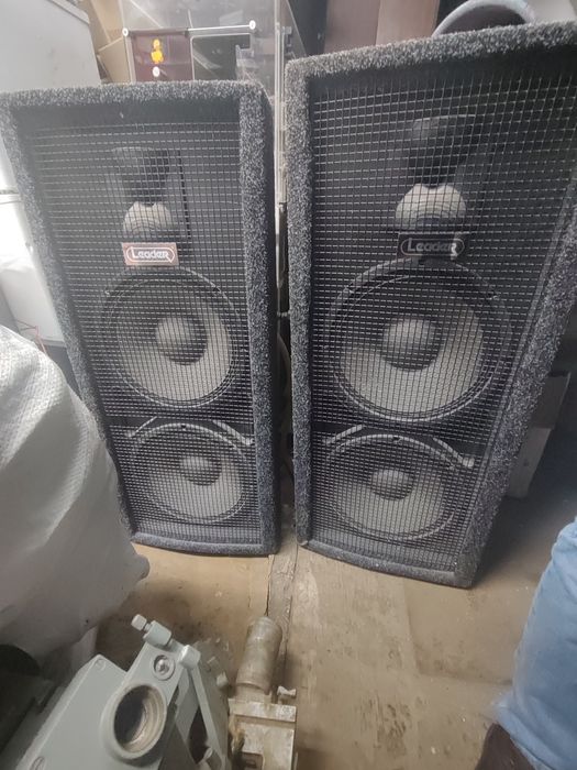 Продам колонки  Leader prоmusik ,Park audio beta 4215
