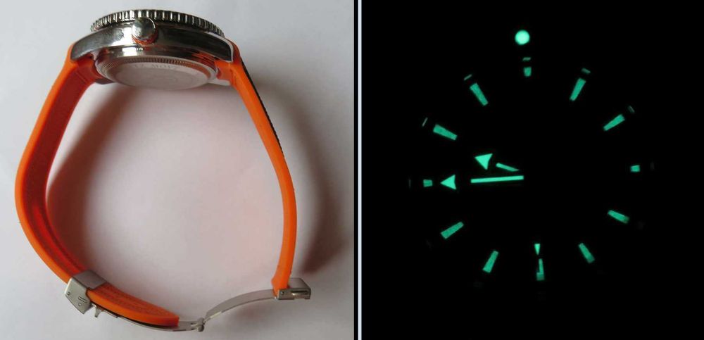 zegarek w stylu  diver  Omegi  Bonda