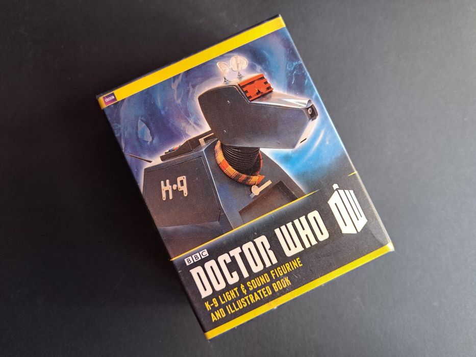 Doctor Who - K-9 com luz e som + livrete - NOVO SELADO - PORTES GRÁTIS