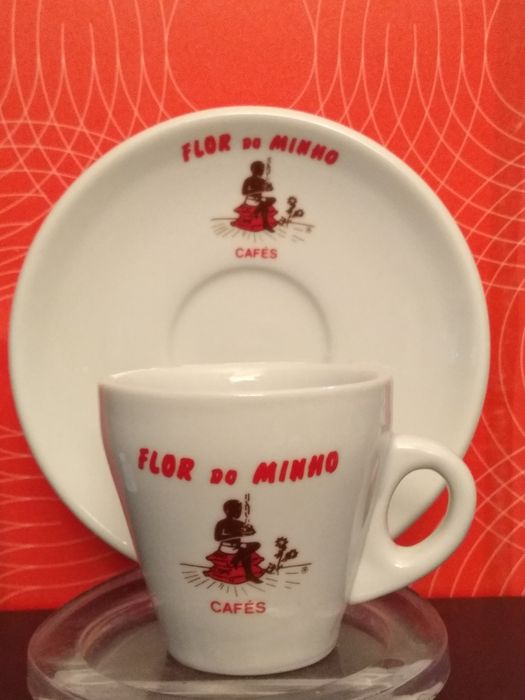 Chávenas de café Flor do Minho