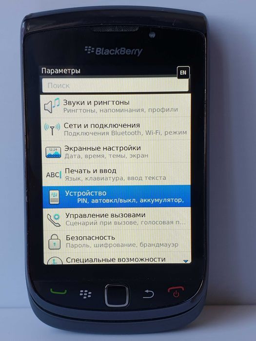 смартфон Blackberry 9800 torch + Blackberry HDW-44306