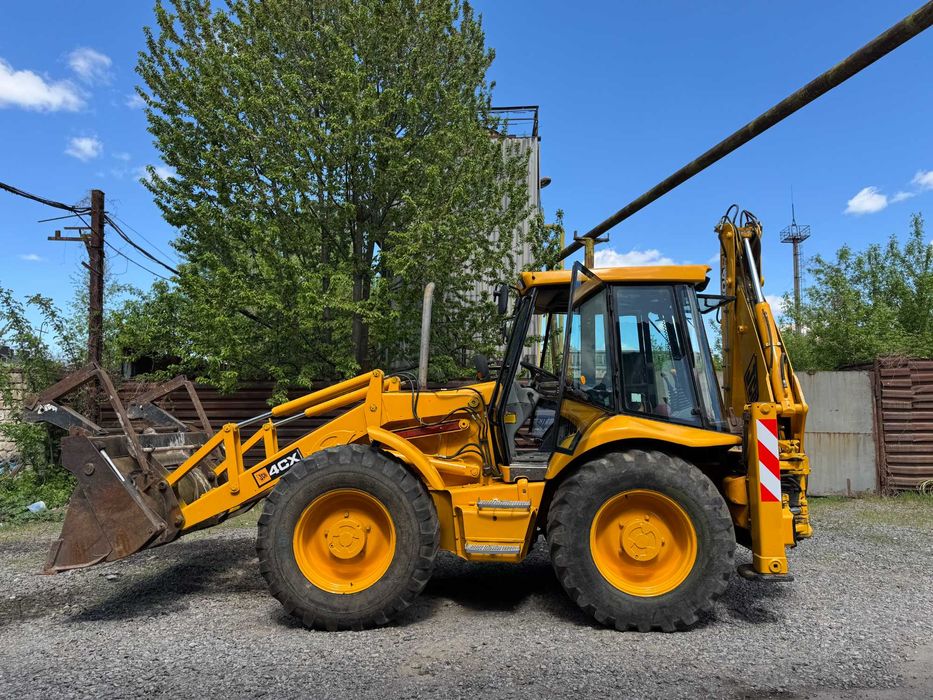 Гідромолот оренда на базі екскаватора-навантажувача JCB 4CX