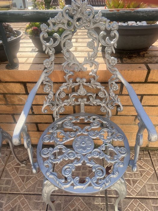 Cadeiras decorativa jardim