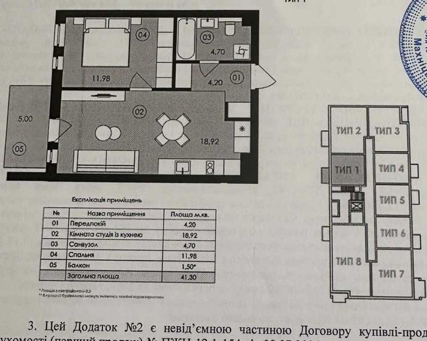 Продаж 1 кім кварт Авалон Холідей Сокільники
