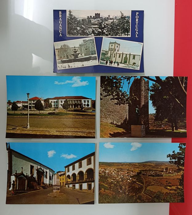 POSTAIS: Fátima/Batalha/Óbidos/Bragança/T. Novas/C. Branco e Famalicão