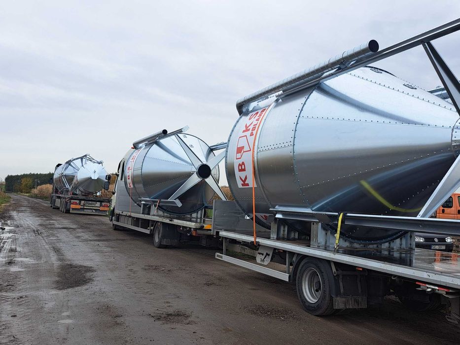 Silos paszowy kslp270/5 27ton promocja KBKS POLAND Promocja
