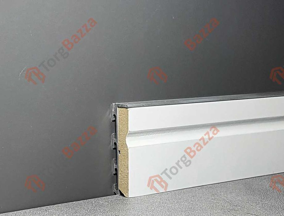 Плинтус скрытого монтажа алюминиевый Плінтус прихованого монтажу