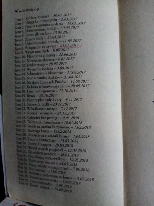 Saga 'Czarne perły' "Kobieta w czerni" O. S. Winterfield