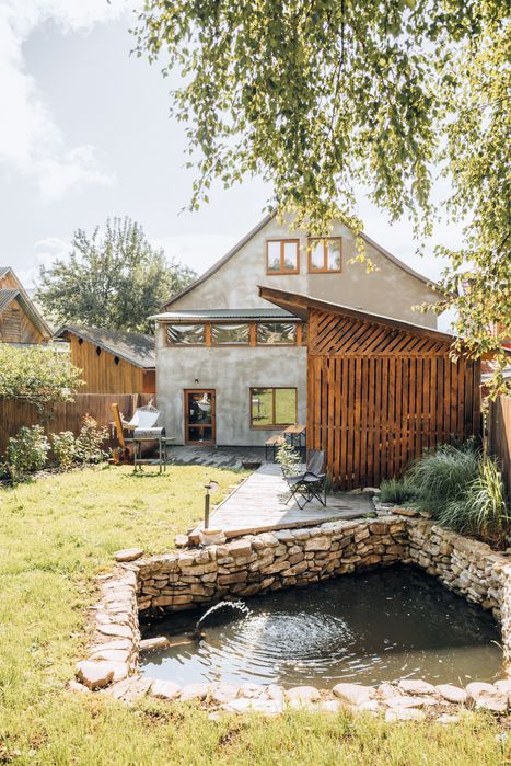 Відпочинок у Карпатах. Котедж. Буковель. Джакузі. Баня. Чан. Басейн.