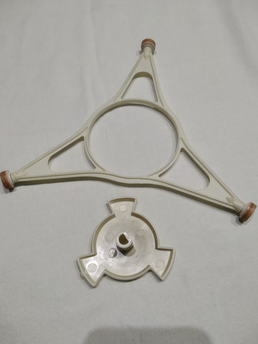 Base giratória de microondas