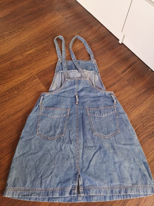 Jeansowa ogrodniczka