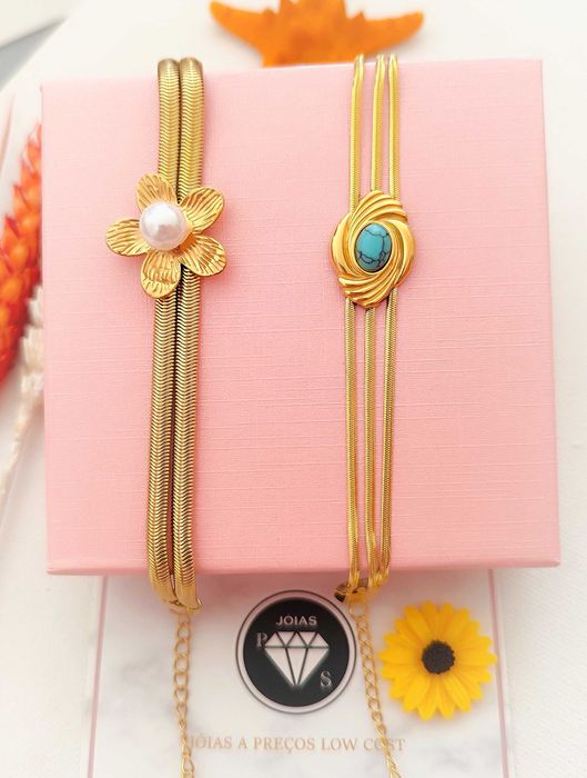 Pulseiras em Aço (pode comprar individualmente)