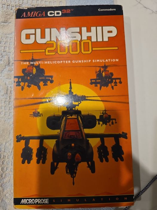 Jogo Gunship 2000 para Commodore Amiga CD32