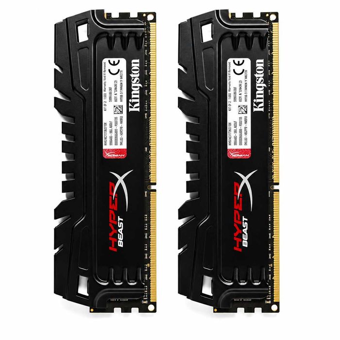 Kingston HyperX Beast 16GB 2x8GB DDR3 2400MHz CL11